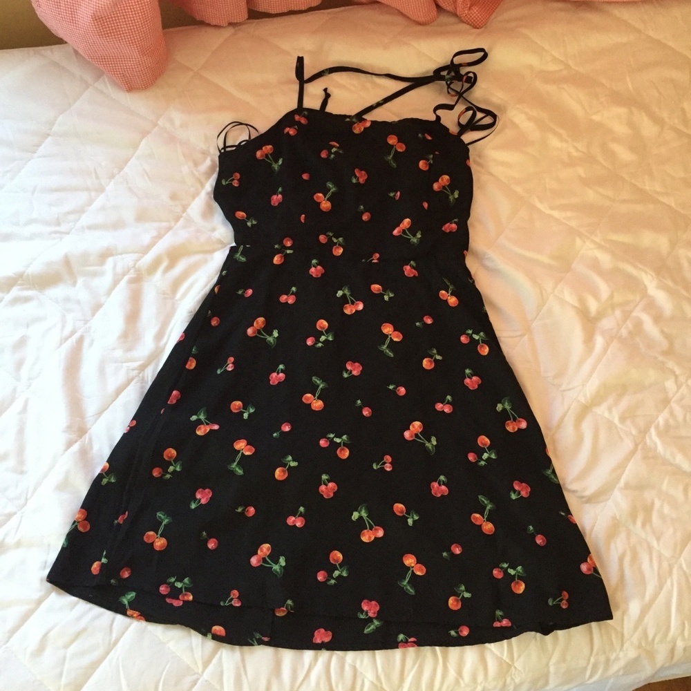 NWOT Cherry Bomb Backless Dress